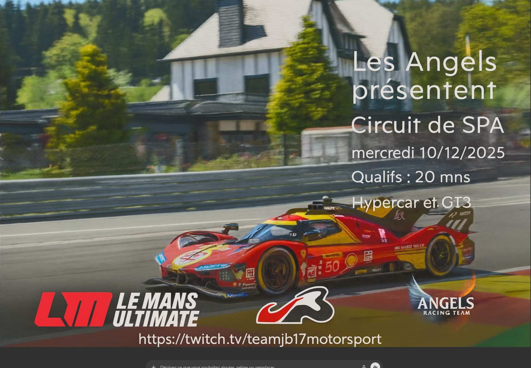 Open, Spa Francorchamps