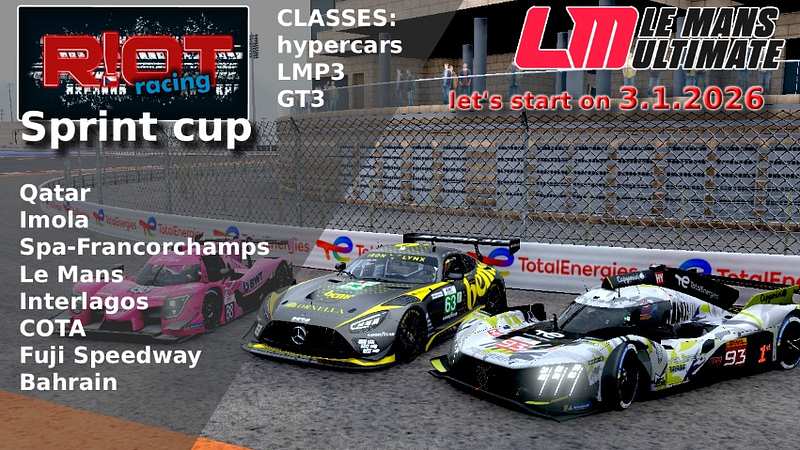 RIOT LMU SPRINT Cup 2026