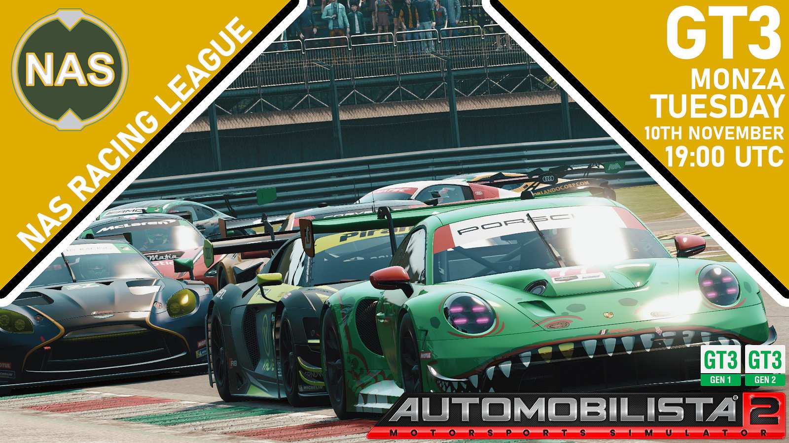 GT3 Monza Special Event | SimGrid